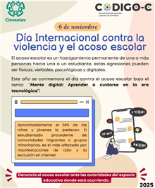 Día internacional contra la violencia y el acoso escolar