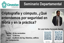 Seminario Criptografía y cómputo, ¿Qué entendemos por seguridad en teoría y en la práctica?