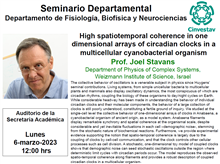 Seminario Fisiología, Biofísica y Neurociencias