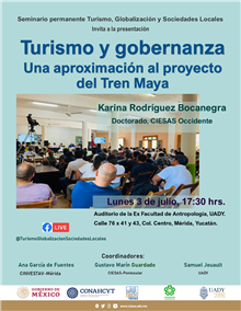 Turismo y gobernanza, una aproximación al proyecto del tren maya