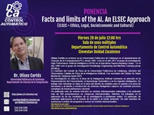 Ponencia Facts and limits of the Al. An ELSEC Approach